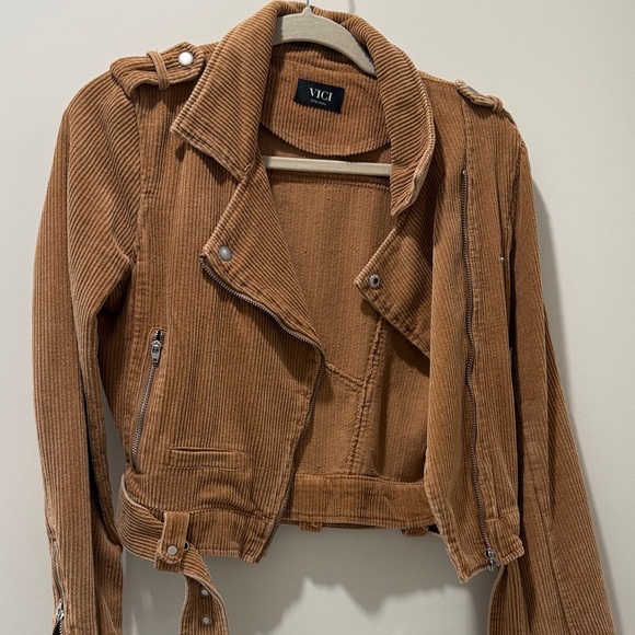Vici Corduroy Moto Jacket - Picture 2 of 4